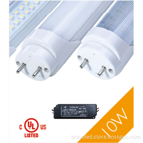 2ft Tube 10W T8 LED with cUL UL